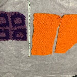 Crochet scraps (granny squares bag without strap)